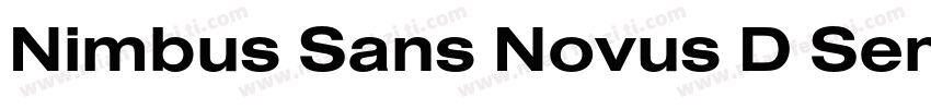 Nimbus Sans Novus D Semi Bold字体转换